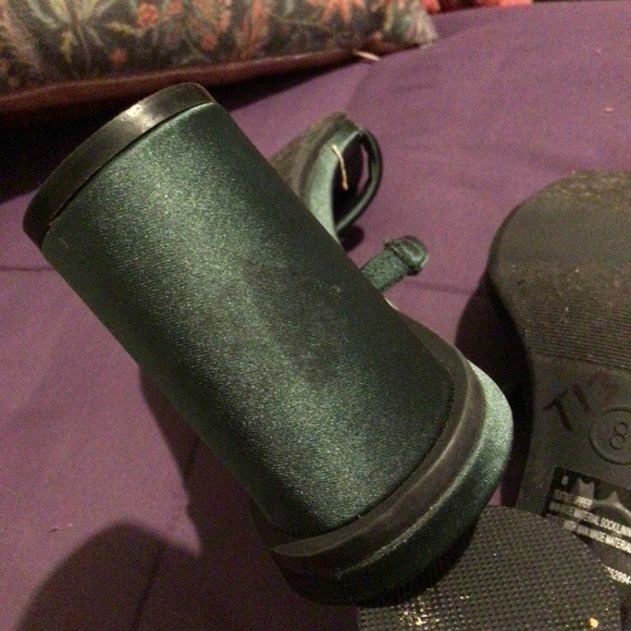 Preowned A New Day Forrest Green Slip On Sandal 8 - Picture 5 of 6